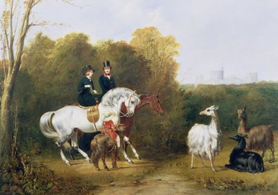Kraliçe Victoria (1819-1901) ve Prens Albert (1819-61) House Park