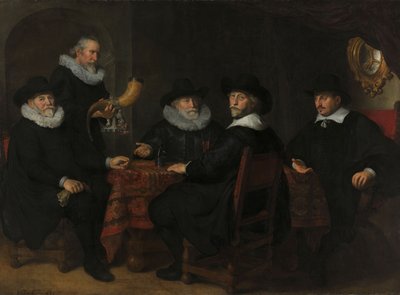 Kloveniersdoelen Valilerinin Portresi by Govaert Flinck
