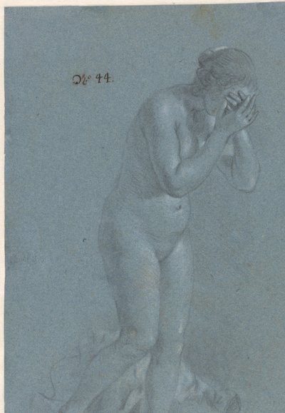 Gözleri kapalı duran kadın by Govert Flinck (attributed to)