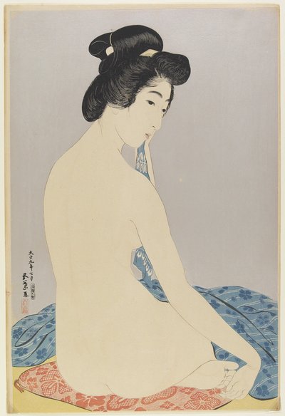 Woman after Bath, July 1920 by Goyo Hashiguchi