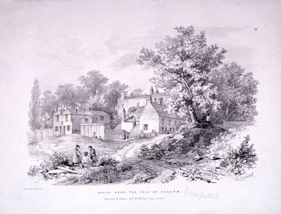 Hampstead Heath, Hampstead, Londra, c1840 by Graf and Soret