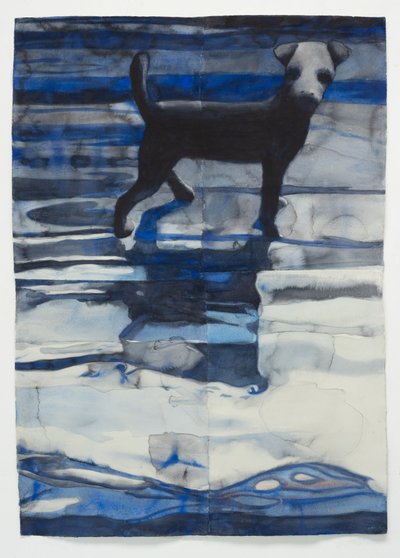 Oyuncak Köpek, 2025 (suluboya) by Graham Dean