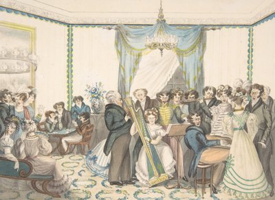 Bir Konser, 1820-30. by Granddaughters of Dr. Samuel Parr.