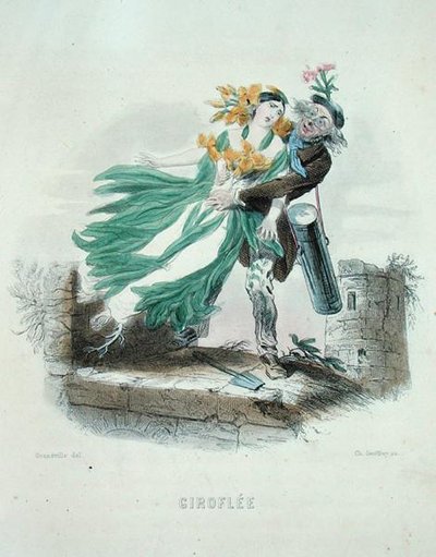 Charles Geoffroy (1819-82) tarafından kazınmış 