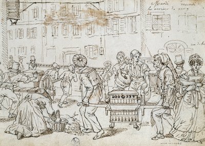 Jean-Jacques Grandville (1803-1847), Fransa tarafından çizilen Nancy