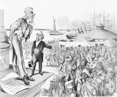 Suçun yattığı yer, 1891 (krolitografi) by Grant E. Hamilton