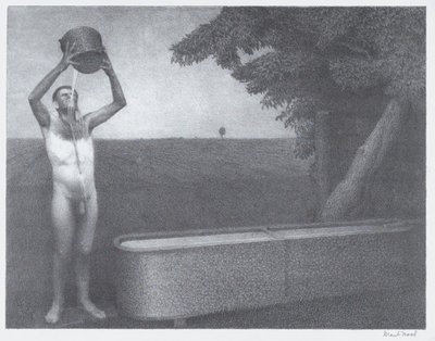 Boğucu Gece, 1939 by Grant Wood