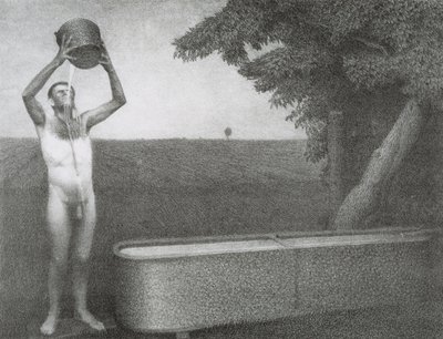 Boğucu Gece, 1939 by Grant Wood