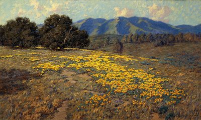 Kaliforniya haşhaşları by Granville Redmond