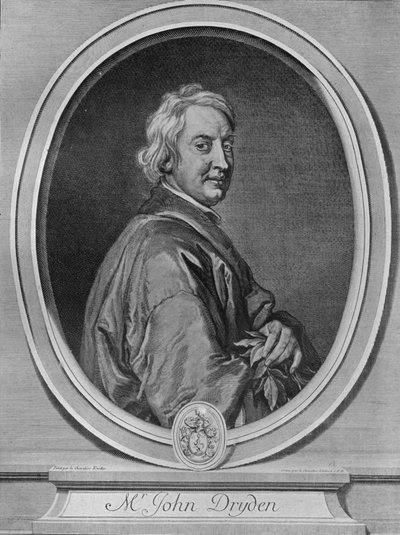 John Dryden, c1700 by Gérard Edelinck