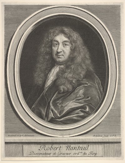 Robert Nanteuil. by Gérard Edelinck
