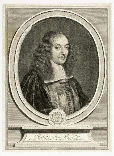 Sir Jean Rouille, Meslay Kontu by Gérard Edelinck