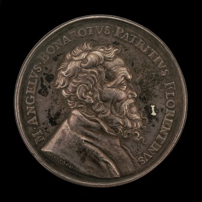 Michelangelo Buonarroti, 1475-1564, İtalyan Sanatçı ön yüzü, 1673. by Gérard Léonard Hérard