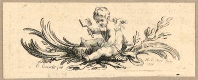 Kuyruk, Kürekli Putto by Gravelot