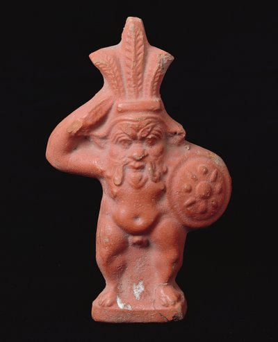 Mısır ev tanrısı Bes heykelciği by Greco Roman
