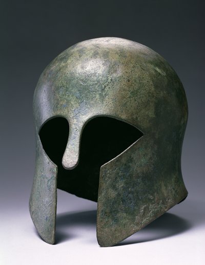 Korint Miğferi (bronz) by Greek