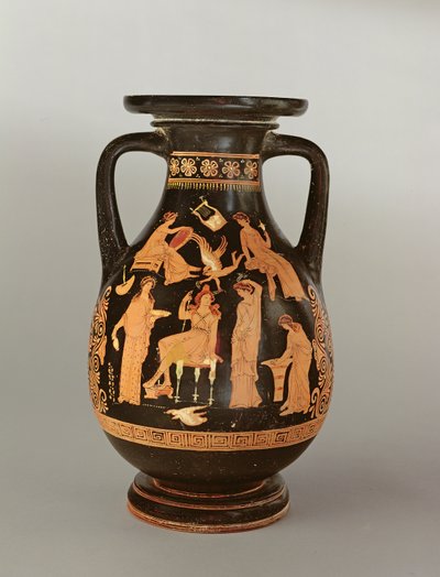 Kırmızı figürlü Pelike, MÖ 350 dolayları (seramik) by Greek