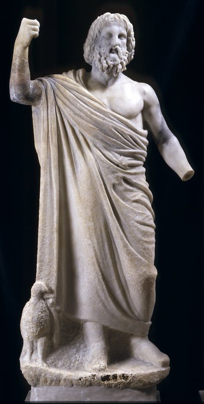 Zeus Heykelciği, muhtemelen Küçük Asya