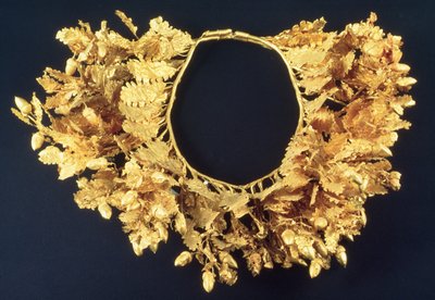Çelenk, Yunan, MÖ 4. yy sonu (altın) by Greek School