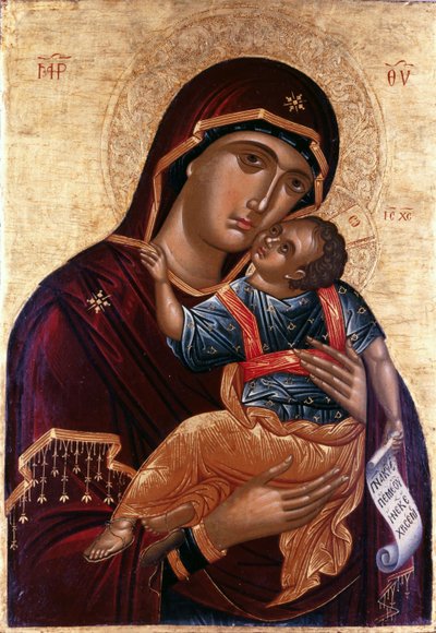 Hassasiyet Bizim Leydi Bakire Eleusa by Greek icon