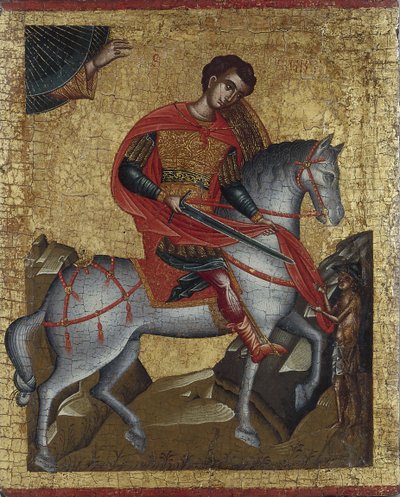 Aziz Martin, c. 1500. by Greek icon.