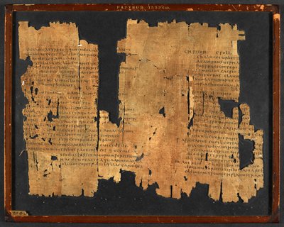 Papirüs Env. No. 1532, 'İbranilere Mektup' (papirüs) by Greek School