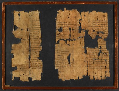 Papirüs Env. No. 1532, 'İbranilere Mektup' (papirüs) by Greek School