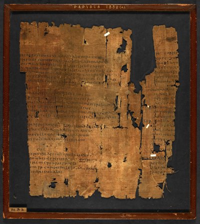Papirüs Env. No. 1532, 'İbranilere Mektup' (papirüs) by Greek School