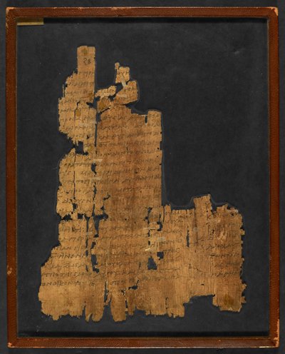 Papirüs Env. No. 1532, 'İbranilere Mektup' (papirüs) by Greek School
