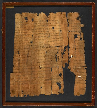 Papirüs Env. No. 1532, 'İbranilere Mektup' (papirüs) by Greek School