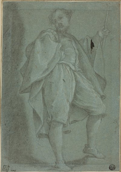 Personel ile duran adam by Gregorio Pagani
