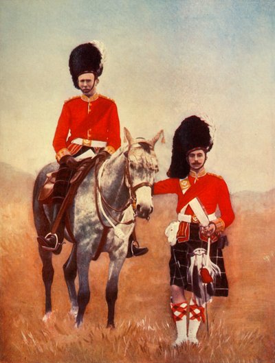 'Seaforth Highlanders Memurları', 1901. by Gregory and Co