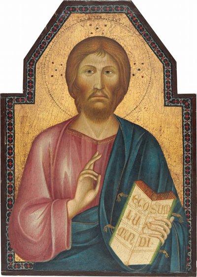 Mesih Blessing, c. 1310. by Grifo di Tancredi
