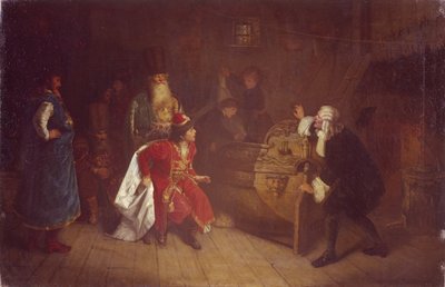 Rus Filosunun Büyükbabası, 1871 by Grigori Grigorievich Mjasoedov