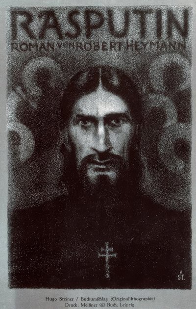 Rasputin / Buchumschlag 1919 by Grigori Jefimowitsch Rasputin