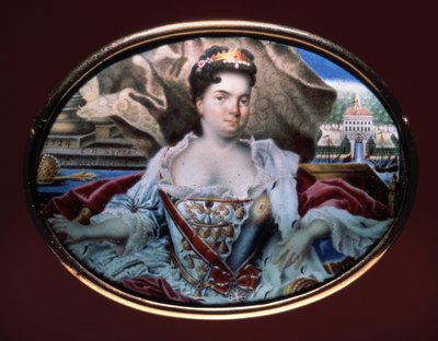 Catherinenhof Sarayı manzaralı İmparatoriçe I. Catherine