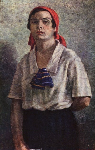 Kadın Delege by Grigory Grigorievich Ryazhsky