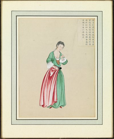 Bir yabancının portresi, c.1765 by Guanpeng Ding
