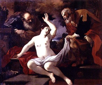 Susanna ve Yaşlılar by Guercino