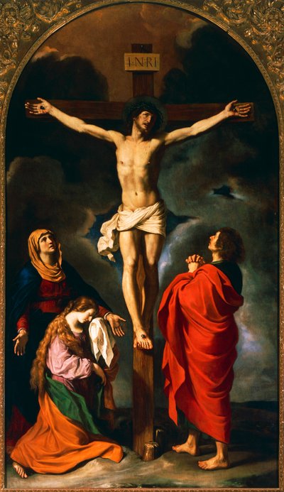çarmıha germe by Guercino