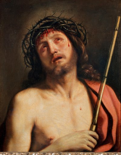 Ecce Homo Boyama Giovanni Francesco Barbieri Guerchin dit Il Guercino (1591-1666) 1618, Roma, Galleria Corsini by Guercino