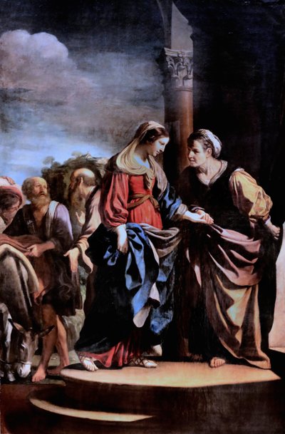 Guercino - La Visitation. Ziyaret, 1632 by Guercino
