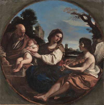 Mısır'a Uçuşta Dinlenme, 1624. by Guercino