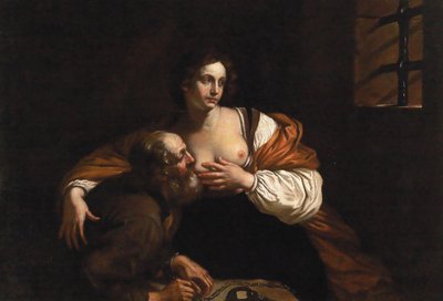 Roma Hayır Kurumu. by Guercino
