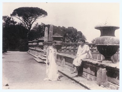 Bagnaia, Villa Lante (fotoğraf) by Guglielmo (1852 1930) Plüschow