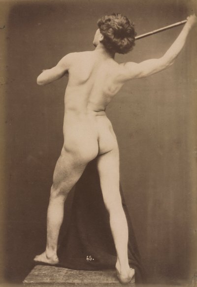 Erkek Çıplak, c. 1870-1875. by Guglielmo Marconi