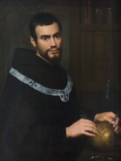 Genç bir keşişin portresi (tuval üzerine yağlıboya) by Guido Cagnacci