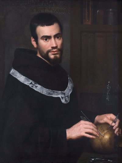 Genç bir keşişin portresi by Guido Cagnacci