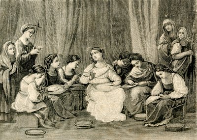 Bakirenin Ergenliği, Guido Reni (1575-1642), Kutsal Evin Kutsal Alanı, Loreto, Marche, İtalya by Guido Reni