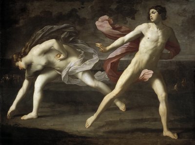 Atalanta ve Hippomenes, 1618-1619. by Guido Reni